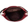 imageWrangler Hobo Bags for Women Vegan Leather Top Handle Shoulder Purses and HandbagsTwo Tone Red