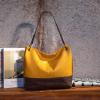 imageWrangler Hobo Bags for Women Vegan Leather Top Handle Shoulder Purses and HandbagsTwo Tone Yellow