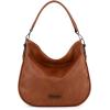 imageWrangler Large Hobo Crossbody Bag for Women Shoulder Purse Handbags with Adjustable StrapAmber Brown