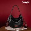 imageWrangler Large Hobo Crossbody Bag for Women Shoulder Purse Handbags with Adjustable StrapBlack