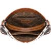 imageWrangler Large Hobo Crossbody Bag for Women Shoulder Purse Handbags with Adjustable StrapCow Print  Brown