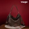 imageWrangler Large Hobo Crossbody Bag for Women Shoulder Purse Handbags with Adjustable StrapDark Coffee