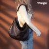 imageWrangler Large Hobo Crossbody Bag for Women Shoulder Purse Handbags with Adjustable StrapDark Coffee