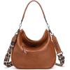 imageWrangler Large Hobo Crossbody Bag for Women Shoulder Purse Handbags with Adjustable StrapLeopard  Brown