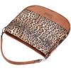 imageWrangler Large Hobo Crossbody Bag for Women Shoulder Purse Handbags with Adjustable StrapLeopard  Brown