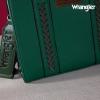 imageWrangler Medium Tote Bag for Women Designer Satchel Handbags Tophandle Purses with StrapAnaturaldark Green