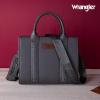 imageWrangler Medium Tote Bag for Women Designer Satchel Handbags Tophandle Purses with StrapAnaturalgrey