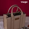 imageWrangler Medium Tote Bag for Women Designer Satchel Handbags Tophandle Purses with StrapAnaturalkhaki