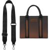 imageWrangler Medium Tote Bag for Women Designer Satchel Handbags Tophandle Purses with StrapGradientblack
