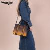 imageWrangler Medium Tote Bag for Women Designer Satchel Handbags Tophandle Purses with StrapGradientbrown