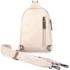 imageWrangler Small Crossbody Sling Bags for Women Fanny Packs Chest Bag for Travel GiftClassicbeige