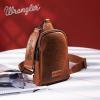 imageWrangler Small Crossbody Sling Bags for Women Fanny Packs Chest Bag for Travel GiftClassicbrown