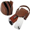 imageWrangler Small Crossbody Sling Bags for Women Fanny Packs Chest Bag for Travel GiftClassicbrown