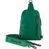 imageWrangler Small Crossbody Sling Bags for Women Fanny Packs Chest Bag for Travel GiftClassicgreen