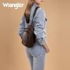 imageWrangler Small Crossbody Sling Bags for Women Fanny Packs Chest Bag for Travel GiftExplorercoffee