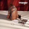 imageWrangler Small Crossbody Sling Bags for Women Fanny Packs Chest Bag for Travel GiftExplorerdark Brown