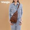 imageWrangler Small Crossbody Sling Bags for Women Fanny Packs Chest Bag for Travel GiftExplorerdark Brown