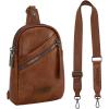 imageWrangler Small Crossbody Sling Bags for Women Fanny Packs Chest Bag for Travel GiftUrbanbrown