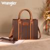 imageWrangler Tote Bags for Women Tophandle Handbags and Purse for Women with Adjustable StrapAcoffee