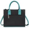 imageWrangler Tote Bags for Women Tophandle Handbags and Purse for Women with Adjustable StrapBblack