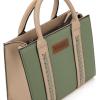 imageWrangler Tote Bags for Women Tophandle Handbags and Purse for Women with Adjustable StrapBgreen