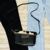 imageWrangler Western Cowhide Crossbody Bags for Women Clutch Wristlet PurseCowhairblack