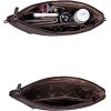 imageWrangler Western Cowhide Crossbody Bags for Women Clutch Wristlet PurseCowhaircoffee