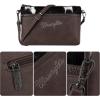 imageWrangler Western Cowhide Crossbody Bags for Women Clutch Wristlet PurseCowhaircoffee
