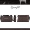 imageWrangler Western Cowhide Crossbody Bags for Women Clutch Wristlet PurseCowhaircoffee