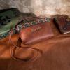 imageWrangler Western Cowhide Crossbody Bags for Women Clutch Wristlet PurseEmbroideredbrown