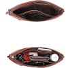 imageWrangler Western Cowhide Crossbody Bags for Women Clutch Wristlet PursePatternbrown
