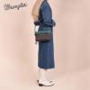 imageWrangler Western Cowhide Crossbody Bags for Women Clutch Wristlet PursePatternturquoise