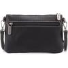 imageWrangler Western Cowhide Crossbody Bags for Women Clutch Wristlet PursePlainabsolute Black