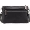 imageWrangler Western Cowhide Crossbody Bags for Women Clutch Wristlet PursePlainblack