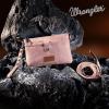 imageWrangler Western Cowhide Crossbody Bags for Women Clutch Wristlet PursePlainpink