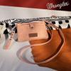 imageWrangler Western Cowhide Crossbody Bags for Women Clutch Wristlet PursePlainpink