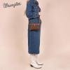 imageWrangler Western Cowhide Crossbody Bags for Women Clutch Wristlet PurseToolingbrown