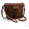 imageWrangler Western Horsehair Wristlet Clutch Purse Vintage HairOn Cowhide Crossbody Bag for WomenBrown