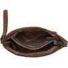 imageWrangler Western Horsehair Wristlet Clutch Purse Vintage HairOn Cowhide Crossbody Bag for WomenBrown