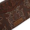imageWrangler Wristlet Wallets Western Wallet for Women Floral Tooled Womens Wallet Boot Stitch PursesAtoolingcoffee