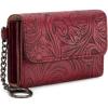 Unique Mini Wallet Bright Maroon