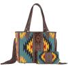imageMontana West Aztec Tapestry Embossed Tote Bag Western Purse and Handbag for Women with Wallet MW1172G8317CFW