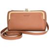 imageMontana West Small Crossbody Cell Phone Purse for Women RFID Blocking Cellphone WalletWallet Brown