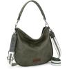 imageWrangler Large Hobo Crossbody Bag for Women Shoulder Purse Handbags with Adjustable StrapSage Green