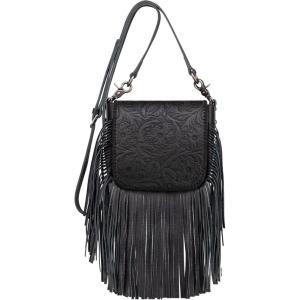 imageMontana West Fringe Purse Western Purses for Women Crossbody BagA1floral Tooledblack