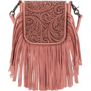 imageMontana West Fringe Purse Western Purses for Women Crossbody BagA2floral Tooledlight Pink