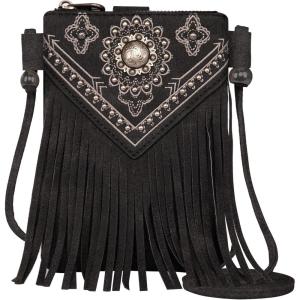 imageMontana West Small Crossbody Bags for Women Western Cell Phone PurseAablack