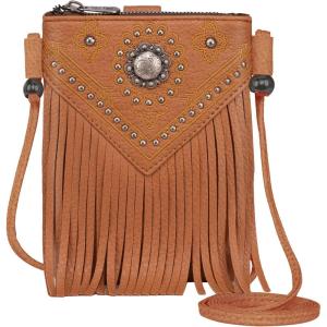 imageMontana West Small Crossbody Bags for Women Western Cell Phone PurseAabrown