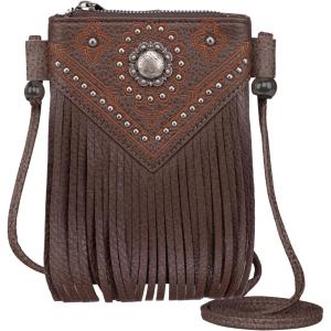 imageMontana West Small Crossbody Bags for Women Western Cell Phone PurseAacoffee
