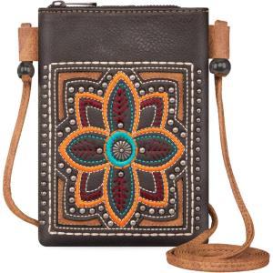 imageMontana West Small Crossbody Bags for Women Western Cell Phone PurseAbbrown